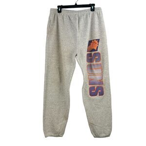 Vtg Jostens‎ Sweatpants Mens XL Gray Heather Fleece Phoenix Suns Basketball 90s